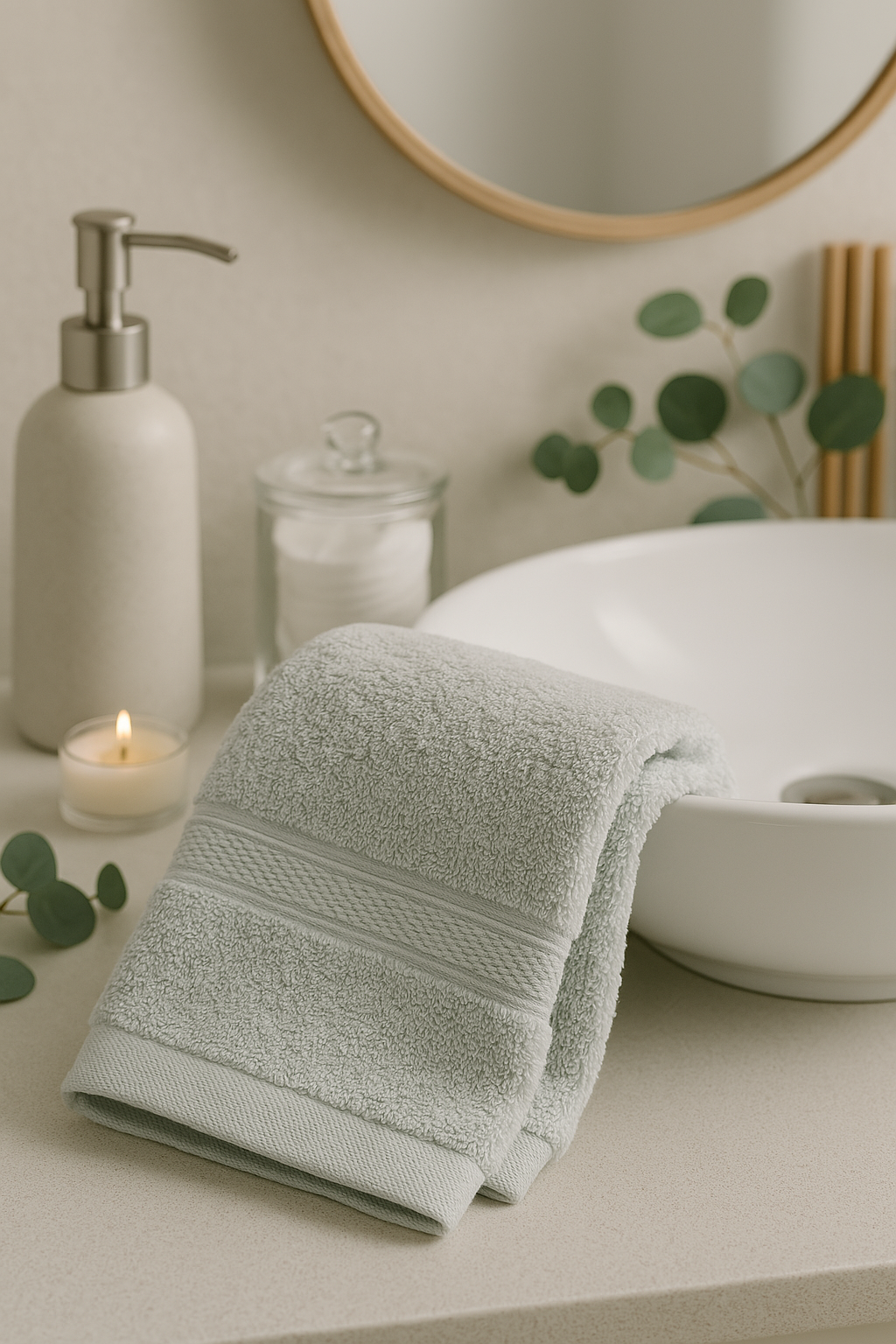 Inizio Bamboo Hand Towel – Naturally Soft. Effortlessly Elegant.