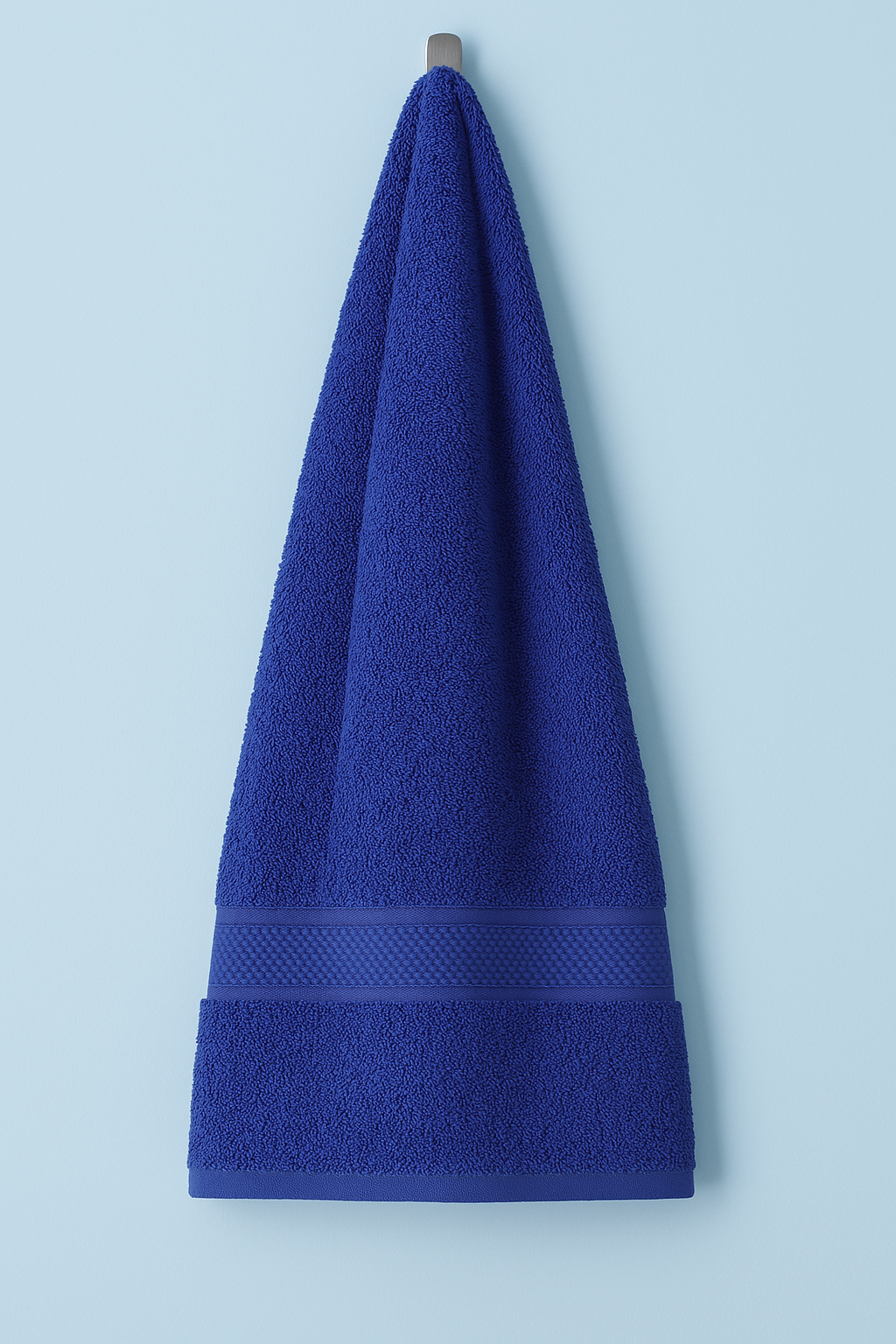 Royal Blue Bamboo Hand Towel – Bold, Luxurious & Eco-Conscious