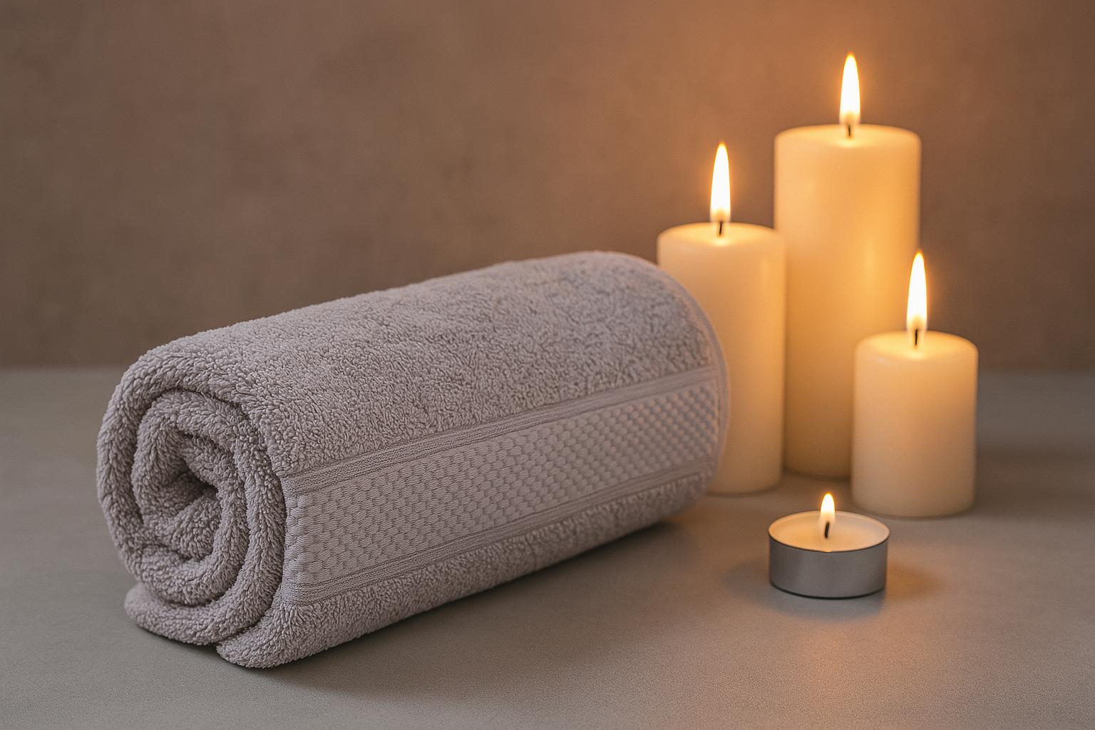 Lavender Bamboo Hand Towel – Calming, Soft & Eco-Friendly Luxury