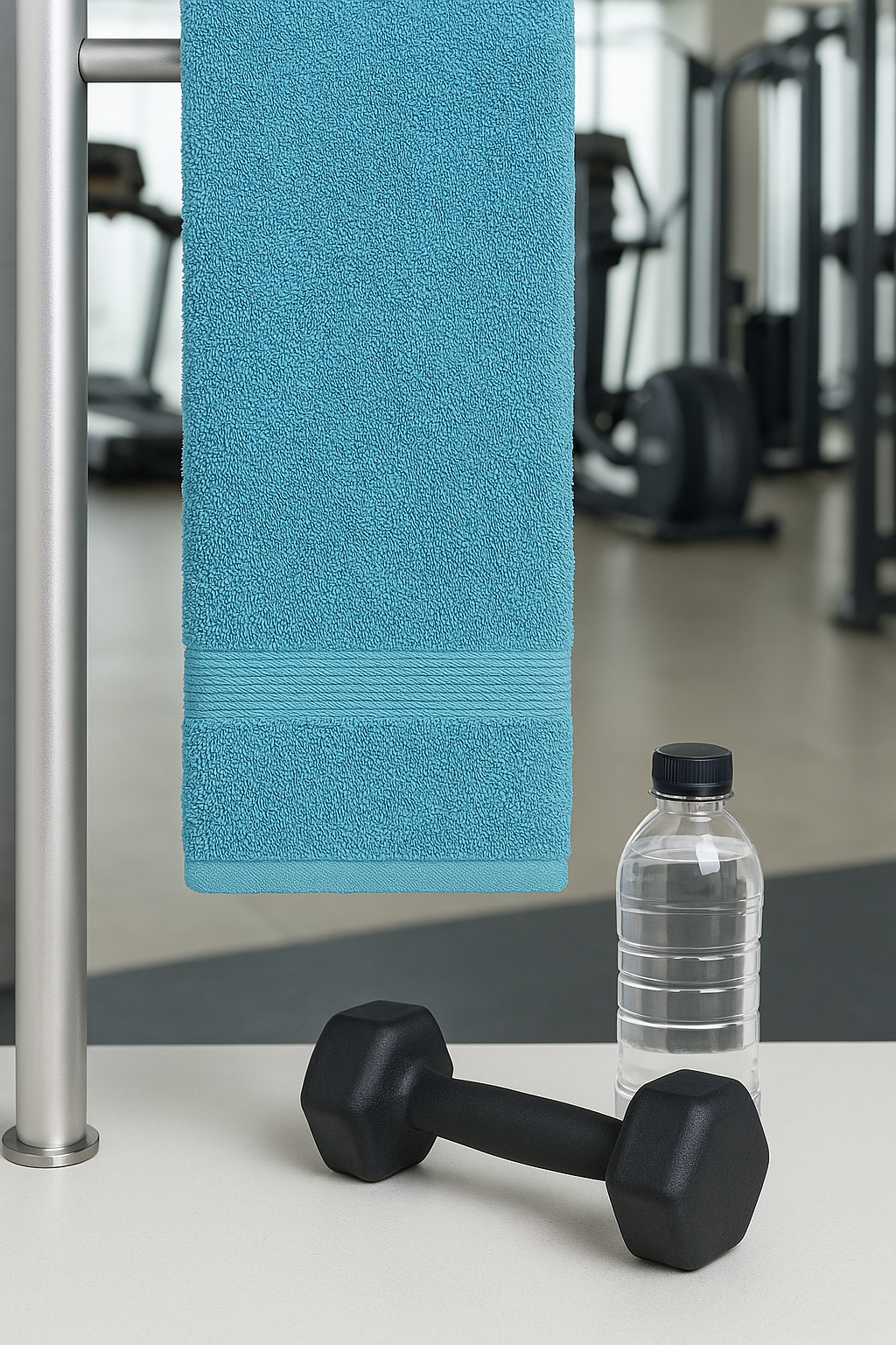Sky Blue Bamboo Hand Towel – Ultra-Soft, Absorbent & Sustainable