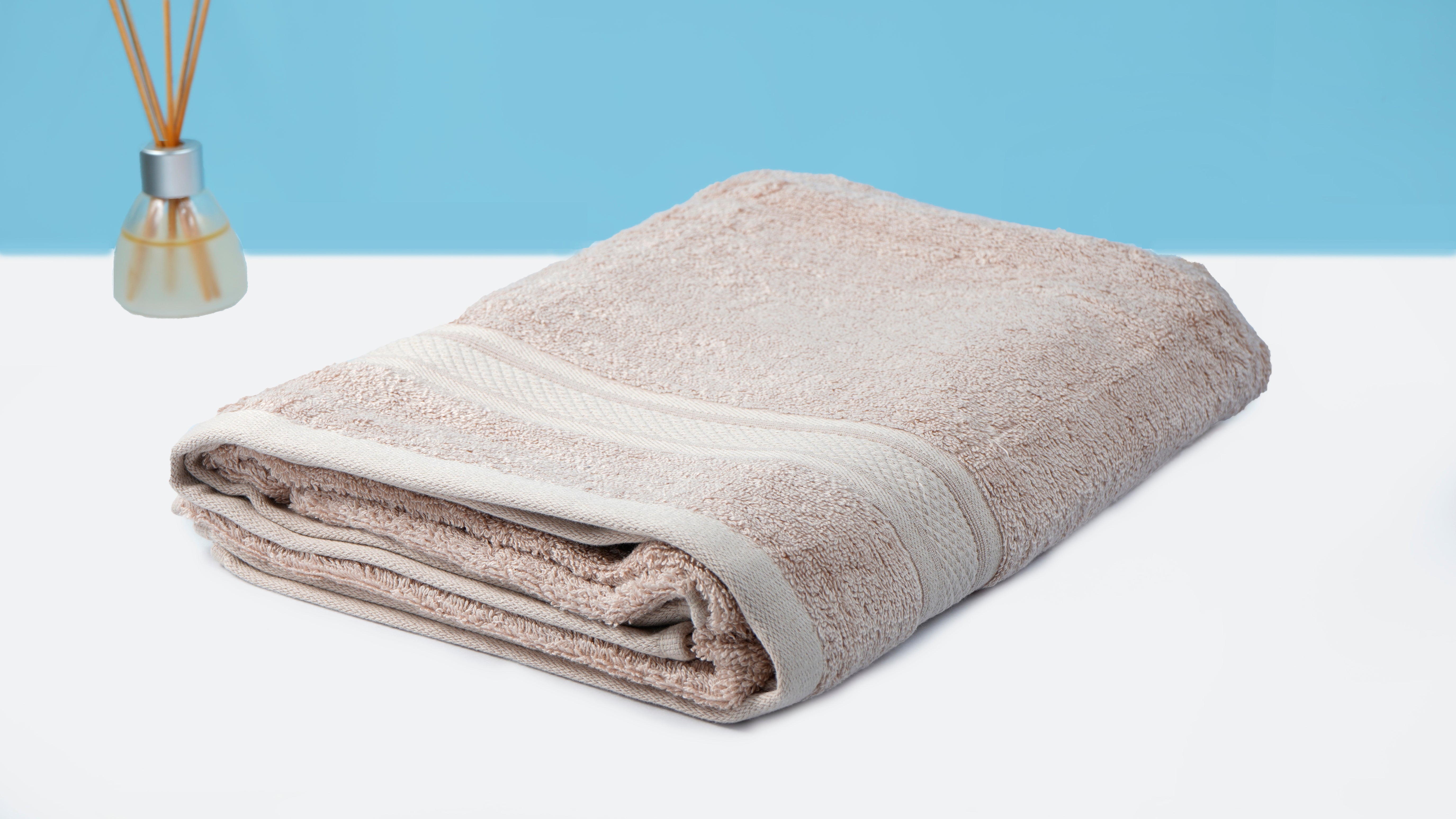 Light Brown 600 GSM Bamboo Bath Towel