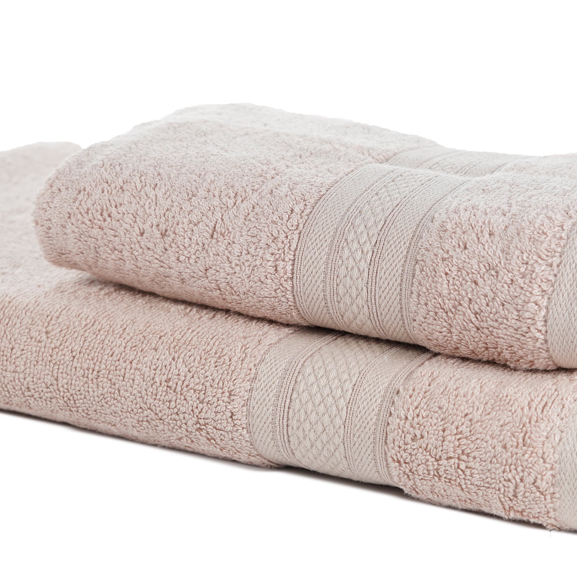 Combo Bamboo Bath+ Hand Towel Light Brown 600 GSM