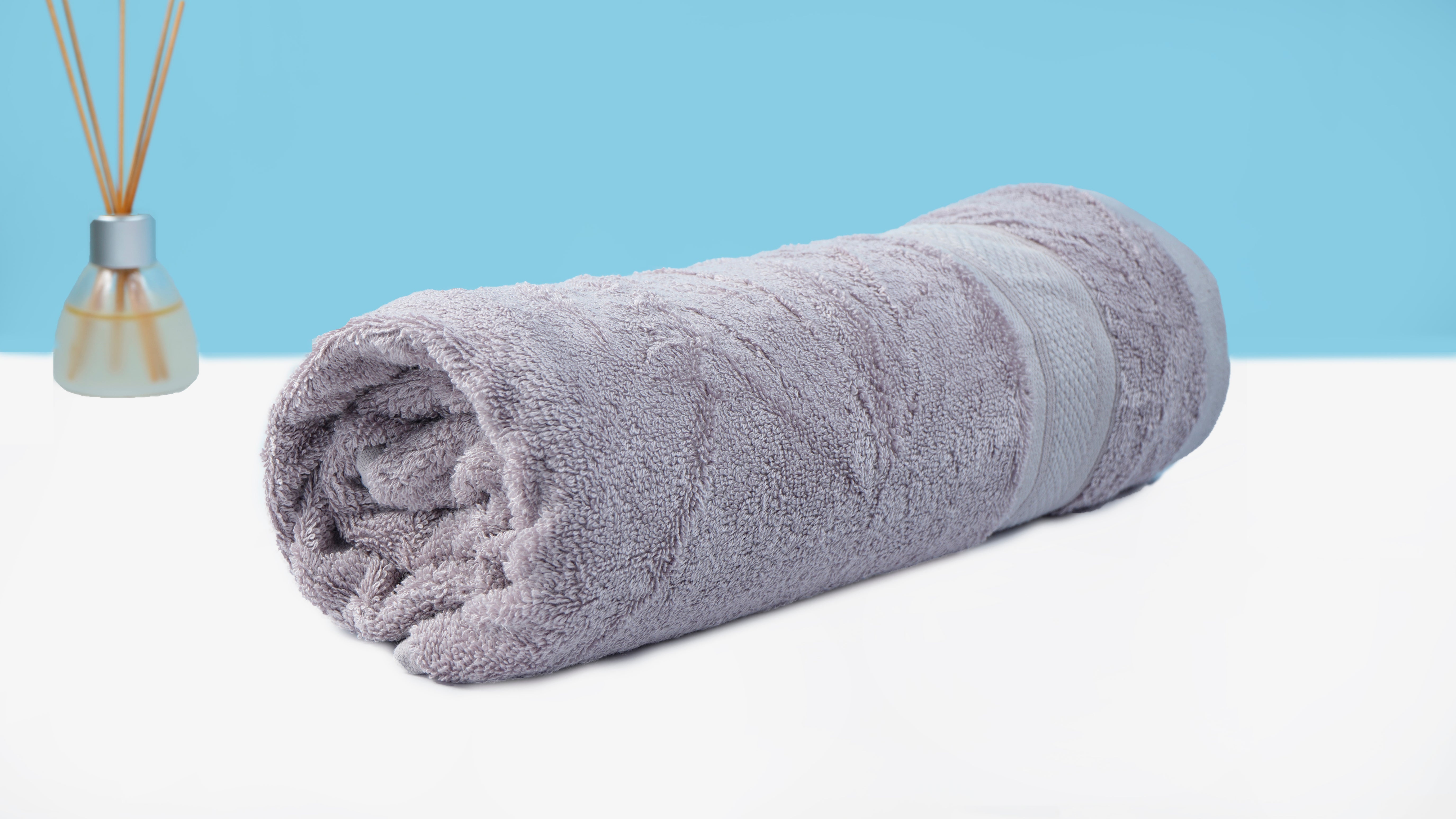 Lavender 600 GSM Bamboo Bath Towel