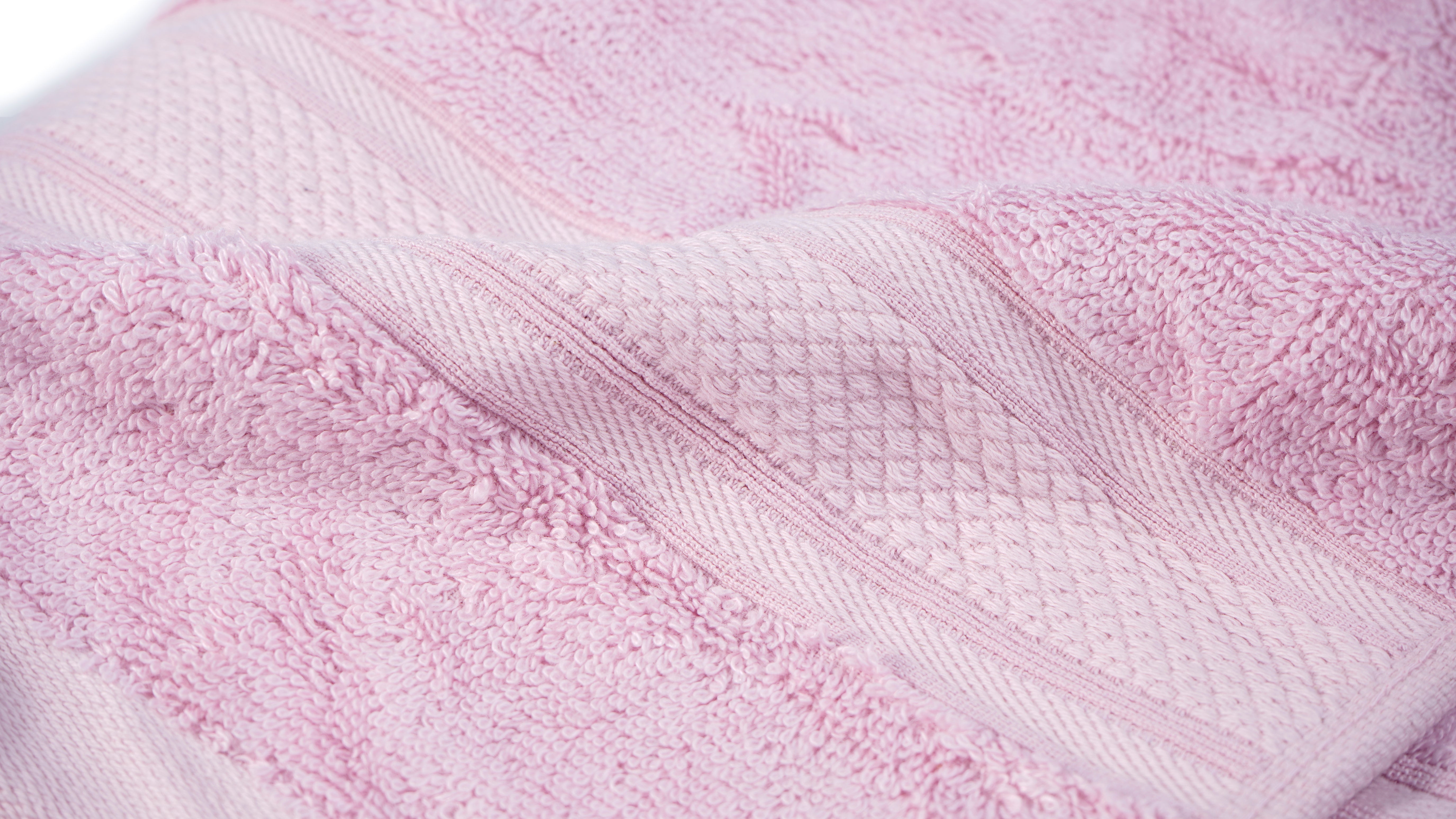 Light Pink Bamboo 600 GSM Bamboo Bath Towel