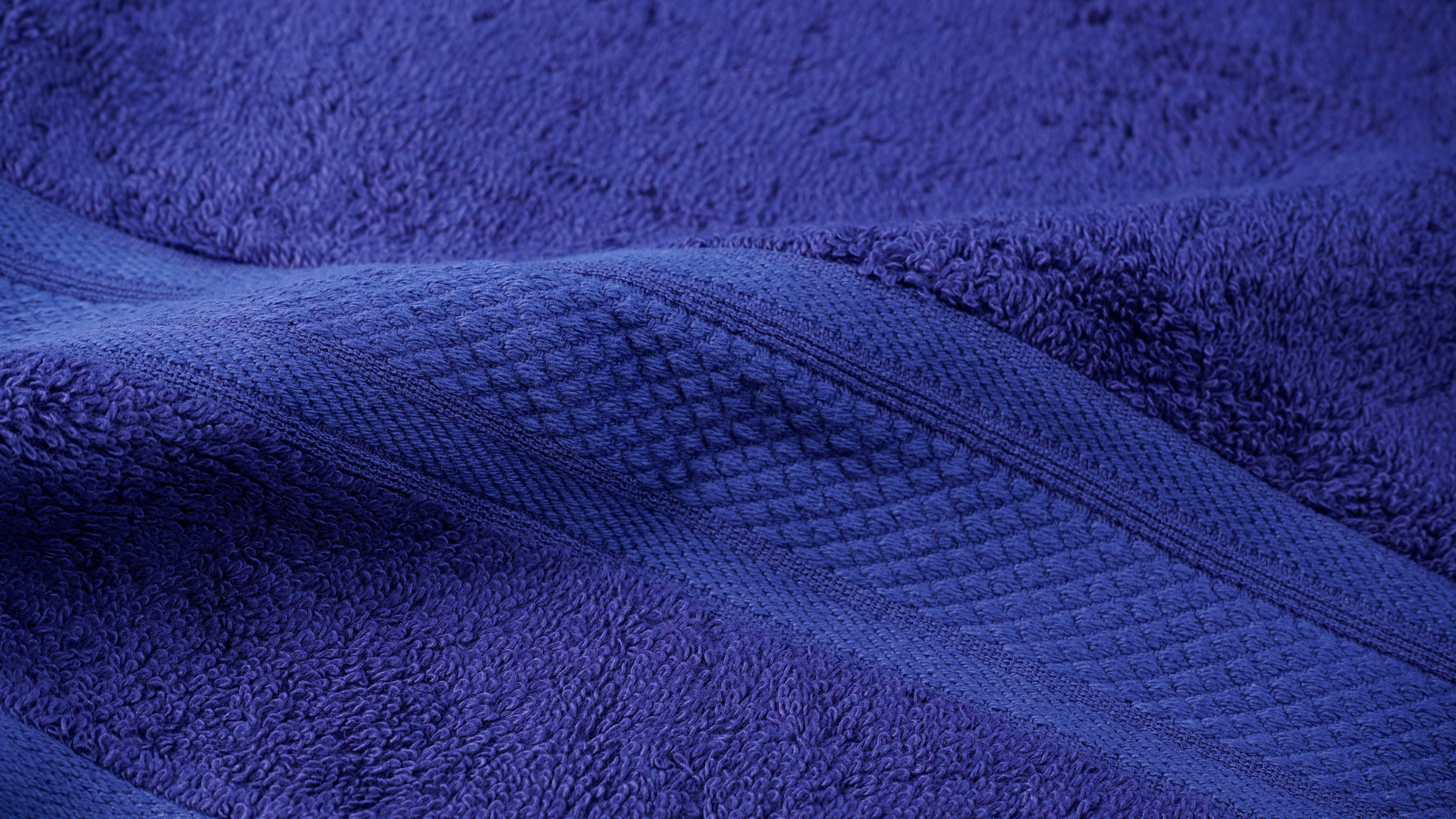 Royal Blue 600 GSM Bamboo Bath Towel