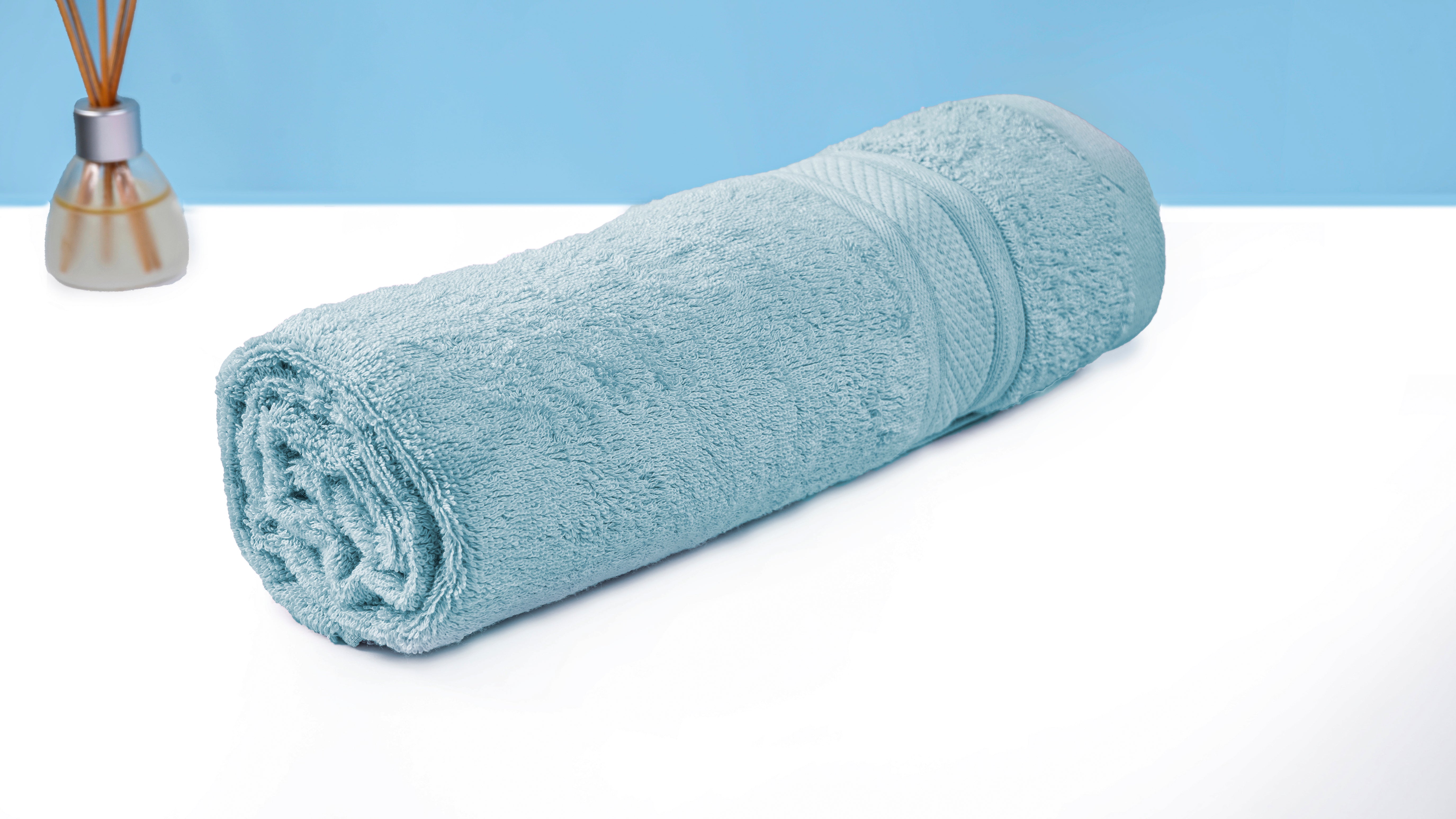 Light Grey Bamboo 600 GSM Bamboo Bath Towel