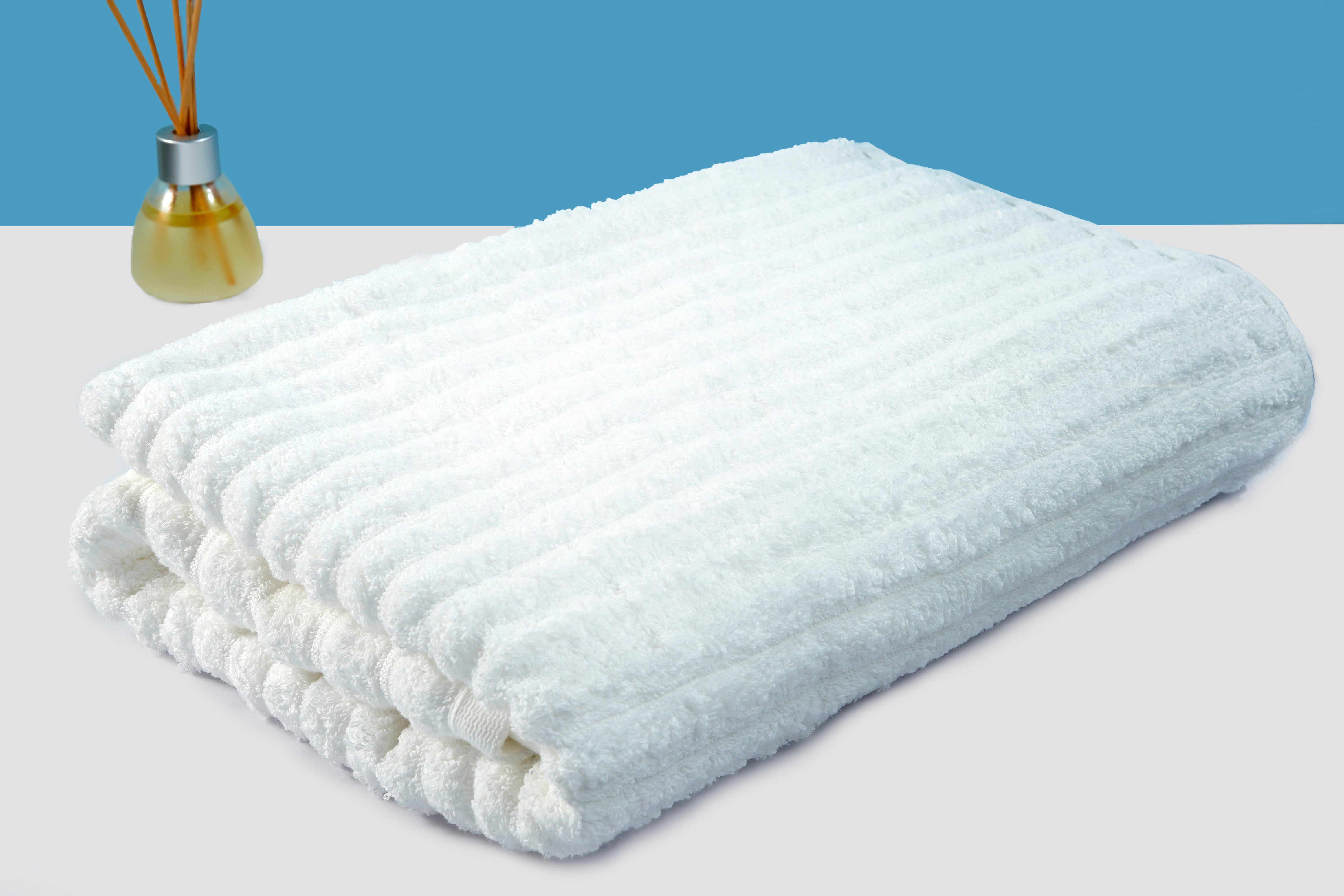 White Terry Bath Towels 750 GSM