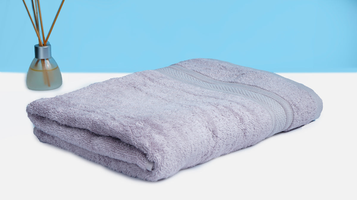 Lavender 600 GSM Bamboo Bath Towel
