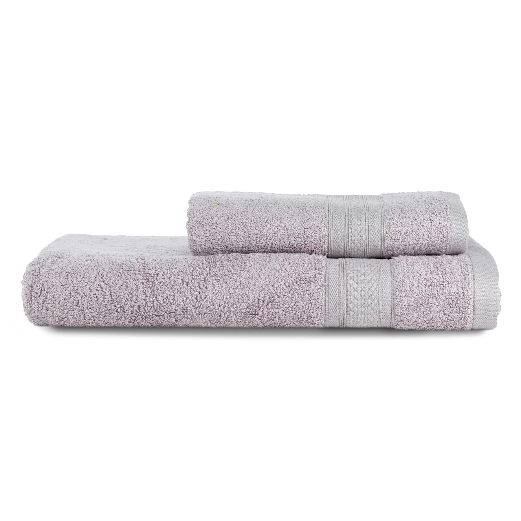 Combo Bamboo Bath+ Hand Towel Lavender 600 GSM